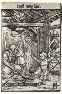 Totentanz: Das Kind von Hans Holbein