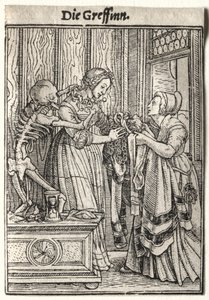 Totentanz: Die Gräfin von Hans Holbein
