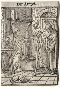 Totentanz: Der Doktor von Hans Holbein