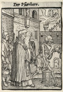 Totentanz: Der Pastor von Hans Holbein