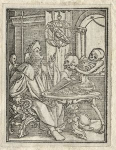 Der Totentanz: Der Astrologe, Der Reiche von Hans Holbein