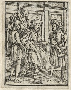 Der Totentanz: Der Kanoniker oder Präbendar, Der Richter