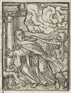 Der Totentanz: Der Bettelmönch; Die Nonne von Hans Holbein