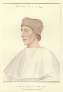 John Colet, Dekan der St. Pauls Kathedrale (Aquatinta)