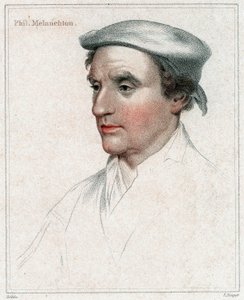 Philipp Melanchthon, graviert von E. Bocquet