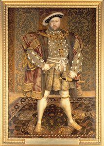 Porträt von Heinrich VIII. (1491-1547) von Hans Holbein der Jüngere