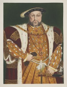 Porträt von Heinrich VIII. (1491-1547) im Alter von 49 Jahren, veröffentlicht 1902