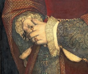 Porträt von Jane Seymour, 1536 (Detail)