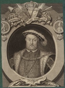 Porträt von König Heinrich VIII. von England von Hans Holbein der Jüngere