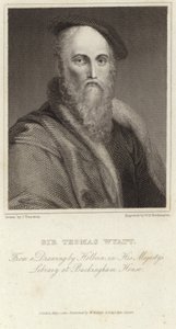 Porträt von Sir Thomas Wyatt von Hans Holbein der Jüngere