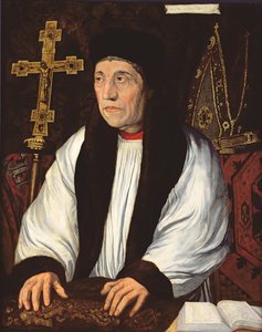 William Warham, Erzbischof von Canterbury, 1850 von Hans Holbein der Jüngere