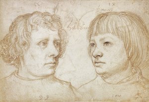 Ambrosius Holbein und Hans Holbein von Hans Holbein the Elder