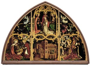 Basilika Santa Maria Maggiore, rechter Tafel: Enthauptung der hl. Dorothea von Hans Holbein the Elder