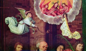 Der Tod der Jungfrau (Detail) von Hans Holbein the Elder