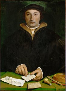 Dirck Tybis aus Duisburg, Kaufmann von Hans Holbein the Younger