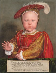 Edward VI. als Kind von Hans Holbein der Jüngere