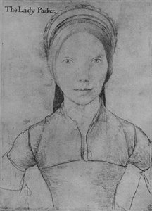 Grace, Lady Parker, ca. 1540-1543, 1945 von Hans Holbein der Jüngere