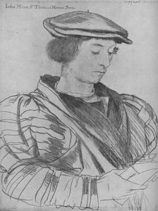John More der Jüngere, 1526-1527 1945 von Hans Holbein der Jüngere