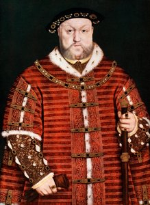König Heinrich VIII, 1542-1550 von Hans Holbein der Jüngere