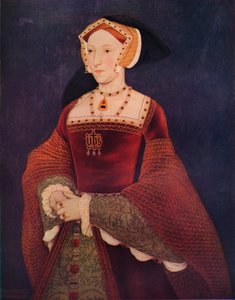 Porträt von Jane Seymour von Holbein, 1536, 1936