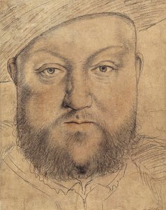 Porträt von König Heinrich VIII. von England von Hans Holbein der Jüngere