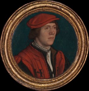 Porträt eines Mannes mit roter Mütze, 1532-35