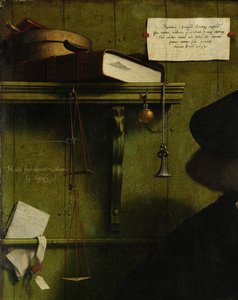 Der Kaufmann Georg Gisze (Detail), 1532