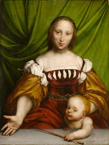 Venus mit Amor, 1526-28
