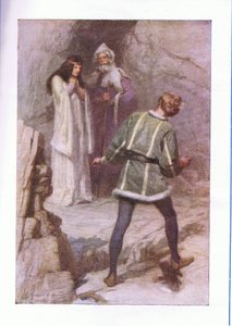 Was ist das? Ein Geist? (Der Sturm), aus Die vollständigen Werke von Shakespeare, veröffentlicht von George Harrap & Co Ltd, 1920er Jahre