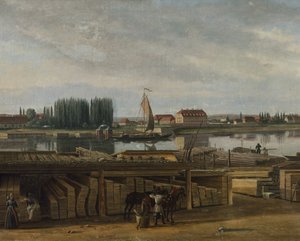 Aus der Gegend von Dresden, ca. 1829-30 von Hans Leganger Reusch