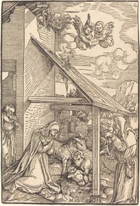 Die Geburt Christi von Hans Leonard Schaufelein
