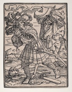 Der Graf, aus Der Totentanz, ca. 1526, veröffentlicht 1538