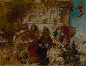 Die Jagdburg von Hans Makart