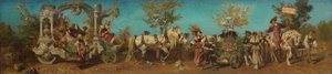 Entwurf zum Festzug 1879 - Der Gartenbau von Hans Makart