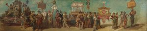 Entwurf zum Festzug 1879 - Die Hafner und Glaser von Hans Makart