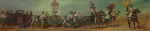 Entwurf zum Festzug 1879 - Die Spengler von Hans Makart