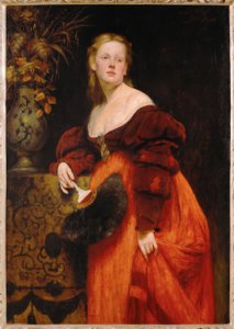 Karoline Gomperz, geb. Bettelheim von Hans Makart