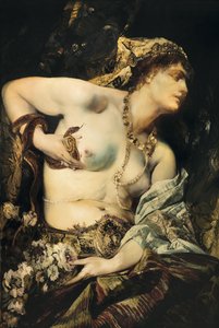 Der Tod der Kleopatra von Hans Makart