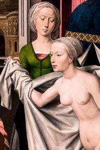 Bathseba im Bade, ca. 1485