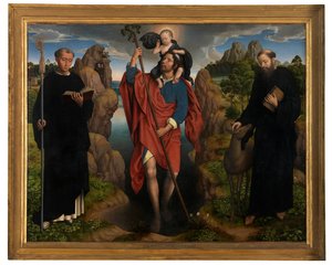 Zentraltafel des Triptychons von Willem Moreel von Hans Memling