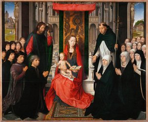 La Vierge de Jacques Floreins von Hans Memling
