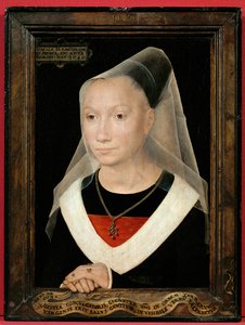 Porträt einer jungen Frau von Hans Memling