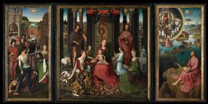 Triptychon des Heiligen Johannes des Täufers und des Heiligen Johannes des Evangelisten