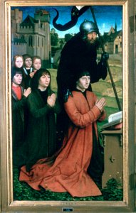 Triptychon der Familie Moreel, Detail, 1484