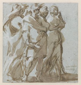 Fünf stehende Figuren