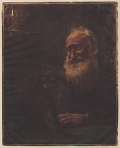 Alter Schøtt mit Hund von Hans Nikolaj Hansen