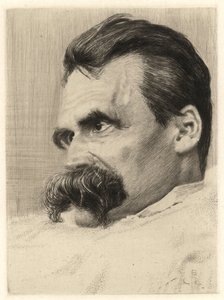 Porträt von Friedrich Nietzsche