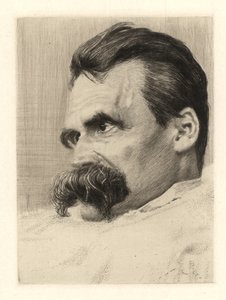 Porträt von Friedrich Nietzsche