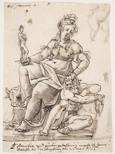 Allegorie der Kunstschaffung von Hans Reichle