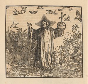 Christus als Salvator Mundi von Hans Schäufelein (possibly)